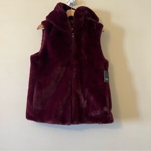 Simply Vera - Vera Wang Medium Faux-Shearling Vest